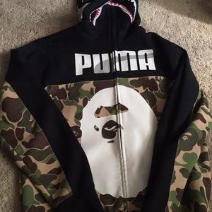 PUMA X BAPE AUTHENTIC SMALL RARE GOOD CONDITION